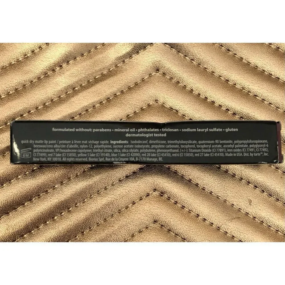 TARTE - 🎉HP🎉NWT - Tarteist Quick Dry Matte Lip Paint/Acid Wash (very dark berry)